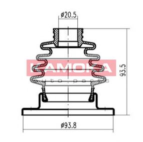 KAMOKA 1148022 Пыльник, приводной вал для VOLKSWAGEN CADDY I (Фольксваген Cаддъ и) KAMOKA 1148022 Пыльник, приводной вал для VOLKSWAGEN CADDY I (Фольксваген Cаддъ и)