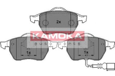 KAMOKA JQ1012926 Тормозные колодки для VOLKSWAGEN (Фольксваген) KAMOKA JQ1012926 Тормозные колодки для VOLKSWAGEN (Фольксваген)