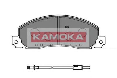 KAMOKA JQ101828 Комплект тормозных колодок, дисковый тормоз 