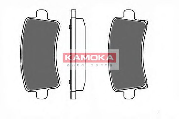 KAMOKA JQ1018504 Комплект тормозных колодок, дисковый тормоз 
