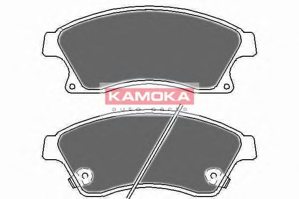 KAMOKA JQ1018524 Комплект тормозных колодок, дисковый тормоз 