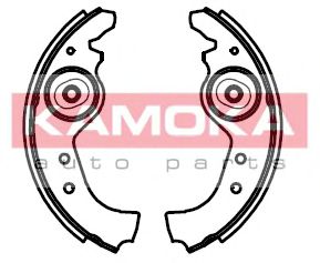 KAMOKA JQ202001 Тормозные колодоки для FIAT STRADA II (Фиат Страда 2) KAMOKA JQ202001 Тормозные колодоки для FIAT STRADA II (Фиат Страда 2)