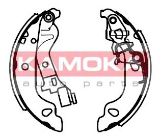 KAMOKA JQ202022 Тормозные колодоки 