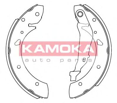 KAMOKA JQ202026 Тормозные колодоки 