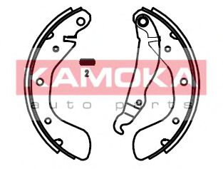 KAMOKA JQ202029 Тормозные колодоки 