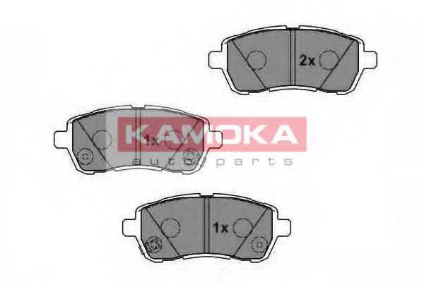 KAMOKA JQ1018454 Комплект тормозных колодок, дисковый тормоз 