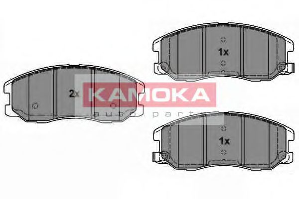 KAMOKA JQ1018616 Комплект тормозных колодок, дисковый тормоз 