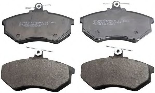 DENCKERMANN B110036 Тормозные колодки для AUDI 80 (Ауди 80) DENCKERMANN B110036 Тормозные колодки для AUDI 80 (Ауди 80)
