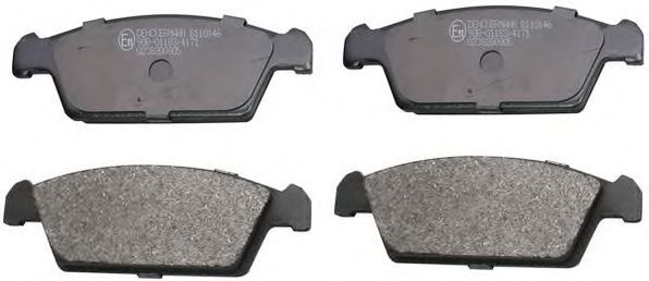 DENCKERMANN B110146 Тормозные колодки для DAEWOO (Дэу) DENCKERMANN B110146 Тормозные колодки для DAEWOO (Дэу)