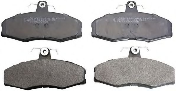 DENCKERMANN B110235 Тормозные колодки для SKODA (Шкода) DENCKERMANN B110235 Тормозные колодки для SKODA (Шкода)