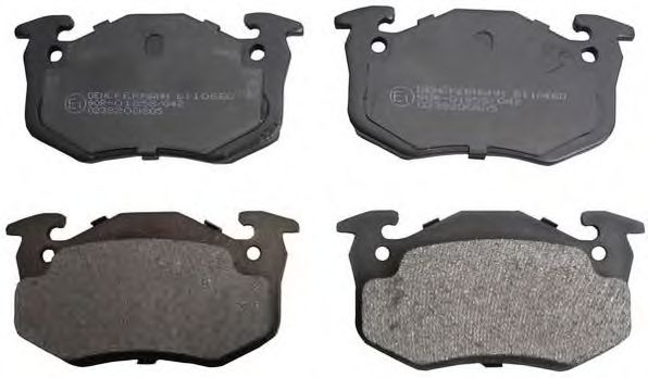 DENCKERMANN B110660 Тормозные колодки для RENAULT LE CAR (Рено Лэ cар) DENCKERMANN B110660 Тормозные колодки для RENAULT LE CAR (Рено Лэ cар)