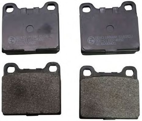 DENCKERMANN B110820 Тормозные колодки для OPEL OLYMPIA A (Опель Олъмпиа а) DENCKERMANN B110820 Тормозные колодки для OPEL OLYMPIA A (Опель Олъмпиа а)