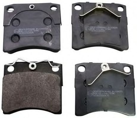 DENCKERMANN B110825 Тормозные колодки для VOLKSWAGEN (Фольксваген) DENCKERMANN B110825 Тормозные колодки для VOLKSWAGEN (Фольксваген)