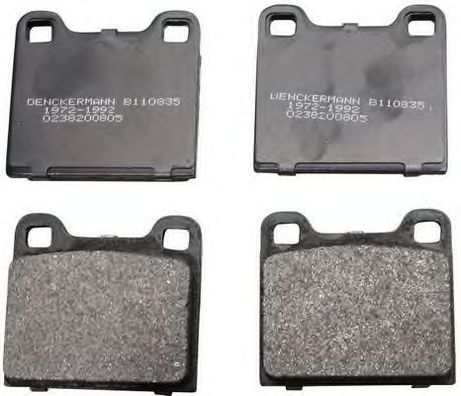 DENCKERMANN B110835 Тормозные колодки для VOLKSWAGEN DASHER (Фольксваген Дашэр) DENCKERMANN B110835 Тормозные колодки для VOLKSWAGEN DASHER (Фольксваген Дашэр)