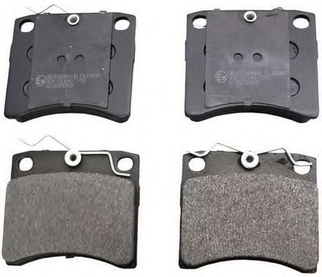 DENCKERMANN B110849 Тормозные колодки для VOLKSWAGEN (Фольксваген) DENCKERMANN B110849 Тормозные колодки для VOLKSWAGEN (Фольксваген)