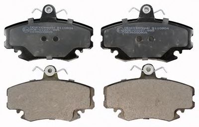 DENCKERMANN B110904 Тормозные колодки для RENAULT CLIO I (Рено Cлио и) DENCKERMANN B110904 Тормозные колодки для RENAULT CLIO I (Рено Cлио и)