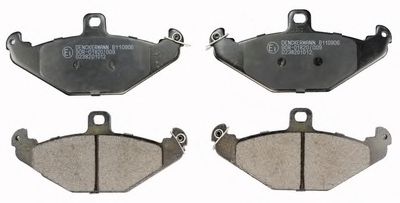 DENCKERMANN B110906 Тормозные колодки для RENAULT SAFRANE (Рено Сафранэ) DENCKERMANN B110906 Тормозные колодки для RENAULT SAFRANE (Рено Сафранэ)