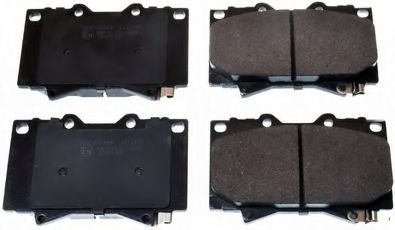 DENCKERMANN B111159 Тормозные колодки для TOYOTA PRADO (Тойота/тоета Прадо) DENCKERMANN B111159 Тормозные колодки для TOYOTA PRADO (Тойота/тоета Прадо)