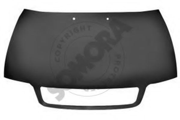 SOMORA 021308 Капот двигателя 