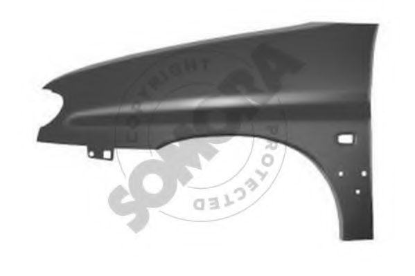 SOMORA 054102 Крыло для CITROËN BERLINGO (CитроËн Берлинго) SOMORA 054102 Крыло для CITROËN BERLINGO (CитроËн Берлинго)