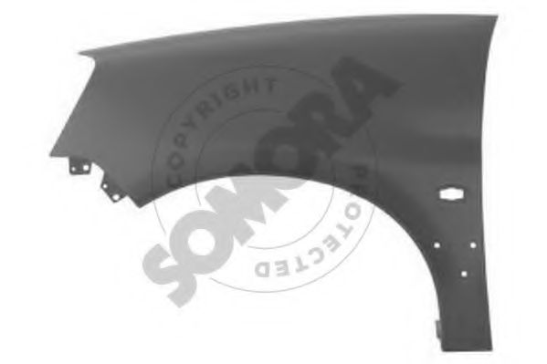 SOMORA 054202 Крыло для CITROËN BERLINGO (CитроËн Берлинго) SOMORA 054202 Крыло для CITROËN BERLINGO (CитроËн Берлинго)