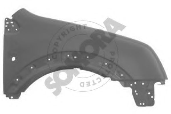 SOMORA 090001 Крыло для FORD TRANSIT CONNECT (Форд Трансит cоннэcт) SOMORA 090001 Крыло для FORD TRANSIT CONNECT (Форд Трансит cоннэcт)
