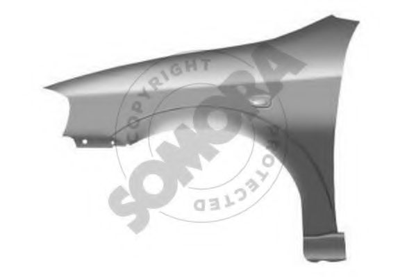 SOMORA 211702 Крыло для OPEL ASTRA G (Опель Астра г) SOMORA 211702 Крыло для OPEL ASTRA G (Опель Астра г)