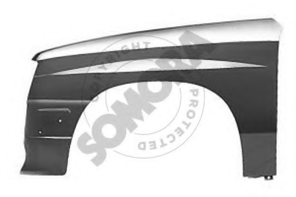 SOMORA 212102 Крыло для OPEL CORSA A (Опель Cорса а) SOMORA 212102 Крыло для OPEL CORSA A (Опель Cорса а)
