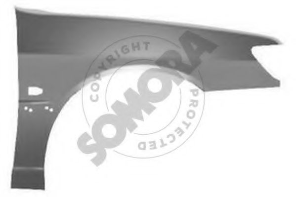 SOMORA 220601 Крыло для PEUGEOT (Пежо) SOMORA 220601 Крыло для PEUGEOT (Пежо)