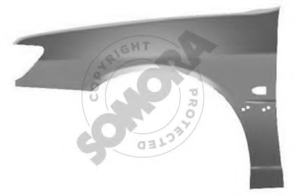 SOMORA 220602 Крыло для PEUGEOT (Пежо) SOMORA 220602 Крыло для PEUGEOT (Пежо)