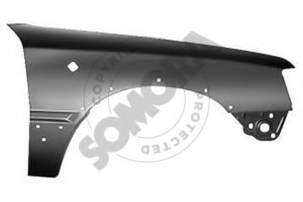 SOMORA 221101B Крыло для PEUGEOT 205 II (Пежо 205 2) SOMORA 221101B Крыло для PEUGEOT 205 II (Пежо 205 2)