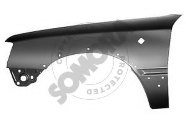 SOMORA 221102B Крыло для PEUGEOT 205 II (Пежо 205 2) SOMORA 221102B Крыло для PEUGEOT 205 II (Пежо 205 2)