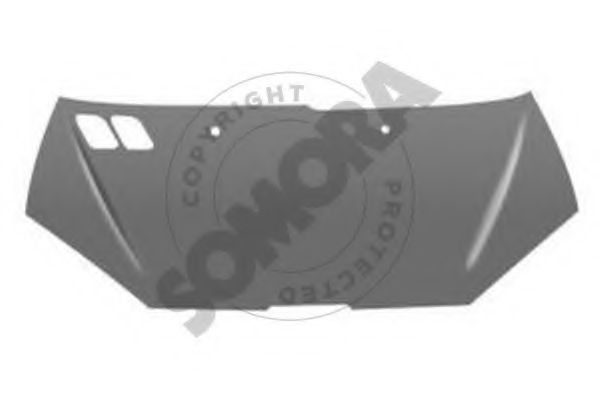 SOMORA 221308 Капот двигателя для PEUGEOT 206 (Пежо 206) SOMORA 221308 Капот двигателя для PEUGEOT 206 (Пежо 206)