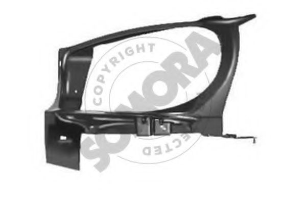 SOMORA 221320 Крепление фары для PEUGEOT 206 CC (Пежо 206 сс) SOMORA 221320 Крепление фары для PEUGEOT 206 CC (Пежо 206 сс)