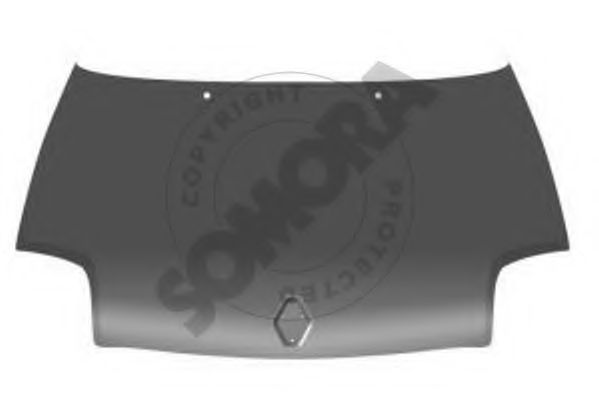 SOMORA 240908 Капот двигателя для RENAULT CLIO II (Рено Клио 2) SOMORA 240908 Капот двигателя для RENAULT CLIO II (Рено Клио 2)