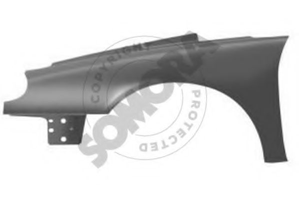 SOMORA 242102 Крыло для RENAULT LAGUNA I (Рено Лагуна 1) SOMORA 242102 Крыло для RENAULT LAGUNA I (Рено Лагуна 1)