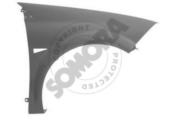 SOMORA 243201 Крыло для RENAULT MEGANE II (Рено Меган 2)