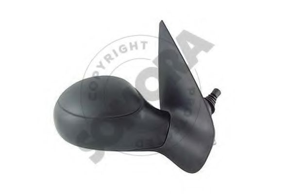 SOMORA 221355 Наружное зеркало для PEUGEOT 206 SW (Пежо 206 св) SOMORA 221355 Наружное зеркало для PEUGEOT 206 SW (Пежо 206 св)