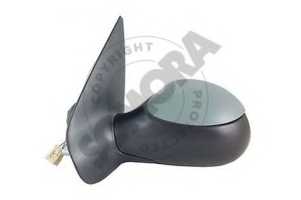SOMORA 221356A Наружное зеркало для PEUGEOT 206 SW (Пежо 206 св) SOMORA 221356A Наружное зеркало для PEUGEOT 206 SW (Пежо 206 св)
