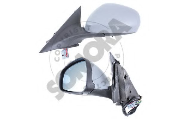 SOMORA 011456 Наружное зеркало для ALFA ROMEO 159 (Альфа ромео 159) SOMORA 011456 Наружное зеркало для ALFA ROMEO 159 (Альфа ромео 159)