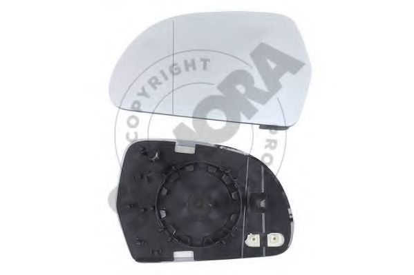 SOMORA 021756G Зеркальное стекло, наружное зеркало для AUDI Q3 (Ауди Кью 3)