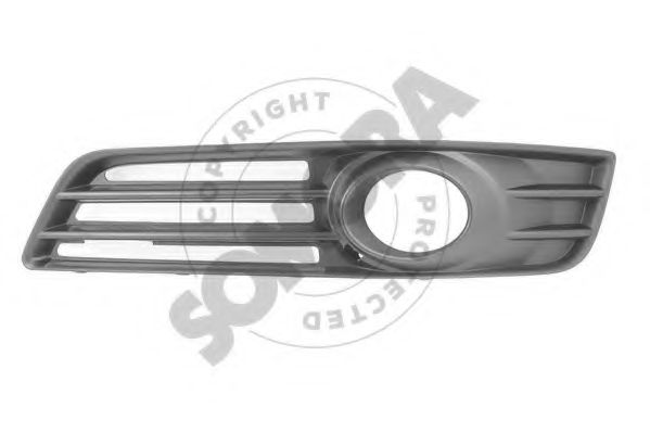 SOMORA 022326LB Решетка вентилятора, буфер для AUDI (Ауди) SOMORA 022326LB Решетка вентилятора, буфер для AUDI (Ауди)