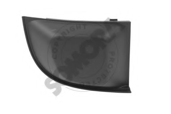 SOMORA 080226R Решетка вентилятора, буфер для FIAT 500 (Фиат 500) SOMORA 080226R Решетка вентилятора, буфер для FIAT 500 (Фиат 500)