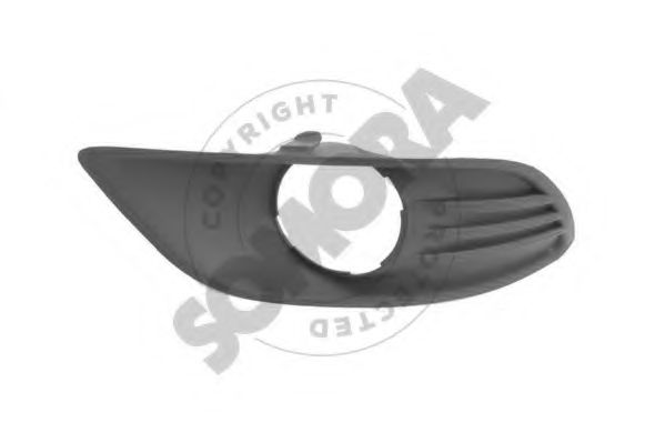 SOMORA 093726LA Решетка вентилятора, буфер для FORD FOCUS II (Форд Фокус 2) SOMORA 093726LA Решетка вентилятора, буфер для FORD FOCUS II (Форд Фокус 2)