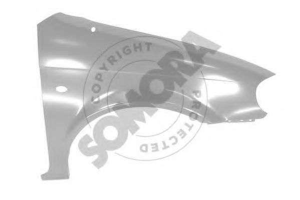SOMORA 115001A Крыло для KIA SEDONA II (Киа Сэдона 2) SOMORA 115001A Крыло для KIA SEDONA II (Киа Сэдона 2)