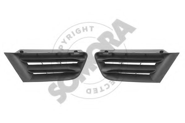 SOMORA 246307 Решетка вентилятора, буфер для RENAULT (Рено) SOMORA 246307 Решетка вентилятора, буфер для RENAULT (Рено)
