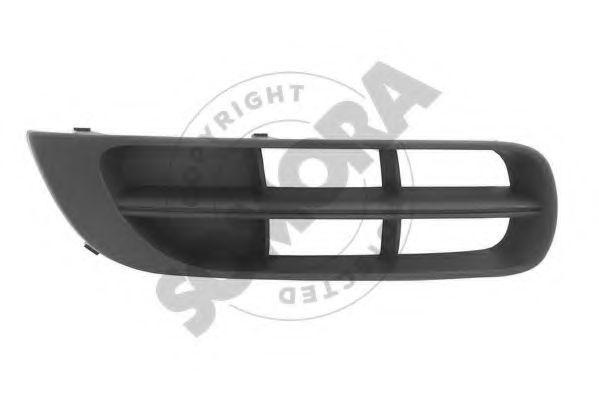 SOMORA 290426R Решетка вентилятора, буфер для SKODA ROOMSTER (Шкода Румстер) SOMORA 290426R Решетка вентилятора, буфер для SKODA ROOMSTER (Шкода Румстер)