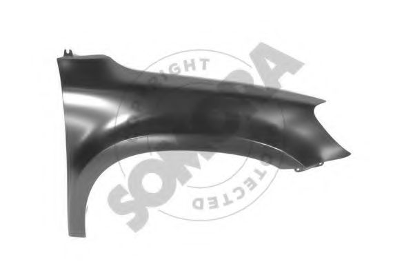 SOMORA 294001 Крыло для SKODA YETI (Шкода Йети) SOMORA 294001 Крыло для SKODA YETI (Шкода Йети)