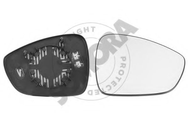 SOMORA 052555G Зеркальное стекло, наружное зеркало для CITROËN C5 III (CитроËн С5 3) SOMORA 052555G Зеркальное стекло, наружное зеркало для CITROËN C5 III (CитроËн С5 3)