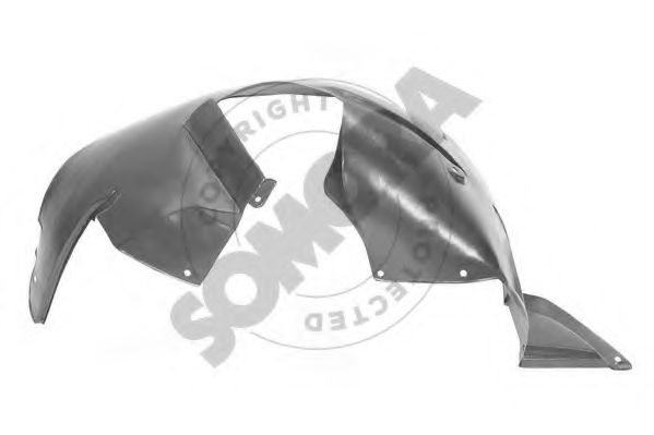 SOMORA 054206 Обшивка, колесная ниша 